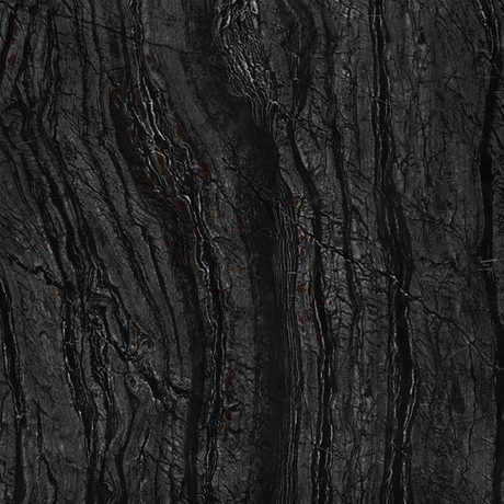 Глазурованная керамогранитная плитка с черно-серыми старинными древовидными трещинами